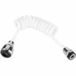 Keuken Tap Kraan Extender voor 24mm Vrouwelijke Draad - Intrekbare Spuitkop en Elastische Bevestiging - Mannelijke Draad 22mm - Ronde Kraan - Handige Keuken Accessoire voor Handen Wassen