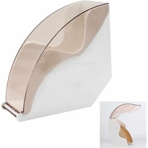 Koffiefilterzakjes Houder Voor Thuis en Café - Stofdichte Afdekking - Keuken Decoratie - Papieropslag Stand - Werkblad Organizer met Filter - Bar Accessoire