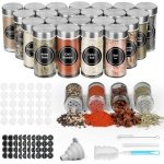 Kruidenpotjes Organiser - Keuken Accessoire - 24 Stuks - Inclusief Etiketten