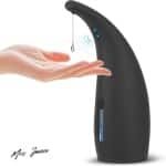 Mrs. Jones Automatische zeepdispenser 300 ml met sensor infrarood elektrische zeepdispenser automatisch voor badkamer keuken hotel restaurant openbare plaats mat zwart met sensor infrarood elektrisch .