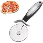Pizzasnijder Copenhagen - Pizzaroller - Vaatwasserbestendig - RVS - Roller - Wiebelt niet - Roestvrijstaal - Ergonomische Pizzasnijder - Keukengerei - Keuken Accessoires - Lichtgewicht