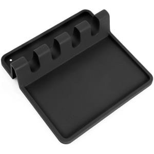 Potdeksel Organizer - Keukengerei Houder - Keuken Plastic Accessoires - Keukenpotdekselrek - multifunctioneel opbergrek - Deksel houder - aanrechtrek - zwart