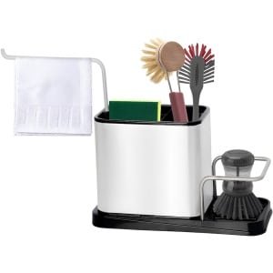 Premiumdesign Keuken Organizer - Vaatdoekhouder - Aanrecht Organiser - Keuken Organizer - Keuken Accessoires