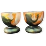 Resin Art JR: Unieke Handgemaakte Eierdopjes / Keuken accessoires / Set van 2 stuks
