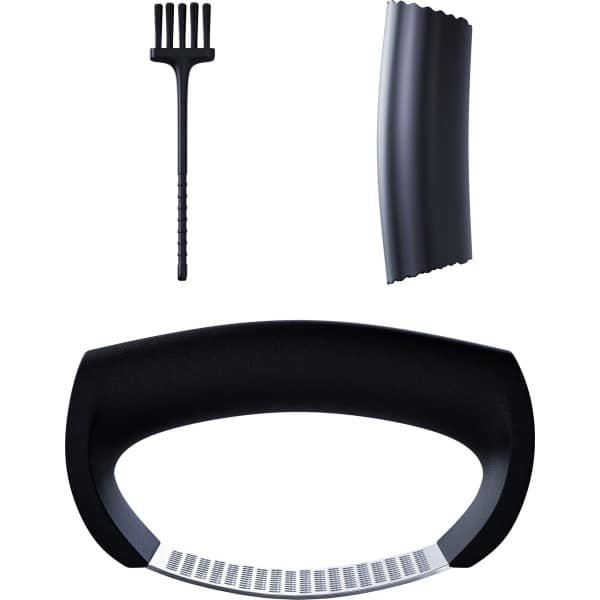 Selotus® - Knoflookpers / Gemberpers - keuken accessoires - Silconen peller en borstel - kan in vaatwasser - keuken - aluminium