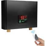 Tankloze elektrische doorstroomboiler voor directe warmwaterlevering in keuken en badkamer, 3 kW, digitaal display