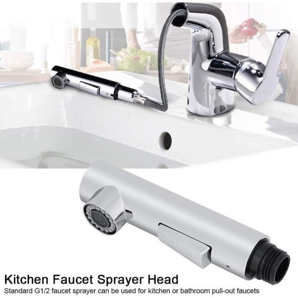 Waterkraan spray douchekop - keuken wastafel - vervanging accessoires - uittrekken - douchekop met merknaam Hztyier .