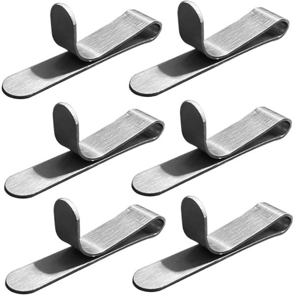 ZVD 6Pcs Cake Ring Clip 2.36x0.55 Inch Stevige Veilige Rvs Cake Ring Behoud Gesp Bakken Gereedschap Voor Keuken Accessoires
