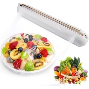 Zeynomax - Foliesnijder voor vershoudfolie en aluminiumfolie - Magnetische Dispenser - Snijder voor plastic wrap - Bewaarfolie Cutter - Keuken Accessoire