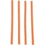 Zeynomax - Ovenrek Bescherming - Hittebestendige Siliconen - Brandwonden Voorkomen - Ovenrek Randbeschermer - Set van 4 - Oranje - 142 Inch Lang - Keuken Accessoires - Hittebestendig Siliconen - Bescherming Littekens