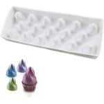 Zeynomax - Siliconen 3D vormen voor DIY ijs chocolade cake - Russische alfabet letters - Bakvormen accessoires - Decoreren gereedschap - Vak decoreren - Ice fondant - Russische letters - Modelleergereedschap - Keuken bakbenodigdheden