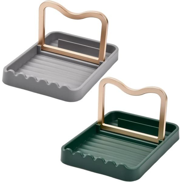 keukengerei houder - keukenhulpmiddelhouder - Keukenpotdekselrek - multifunctioneel opbergrek - Keuken Plastic Accessoires - aanrechtrek - Deksel houder - Snijplank Houder - plastic