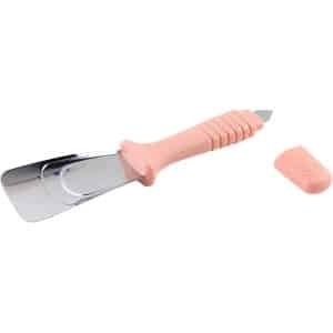 1 stuk koelkast ijs schraper keuken lepel vriezer gadget roestvrijstalen schop ontdooien multifunctionele ijs lepel praktische koelkast accessoire ijs lepel