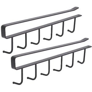 2x Ophanghaken voor Kast - Keuken Organizer Zonder Boren - Ideaal voor Mokken, Glazen, Keukengerei & Accessoires