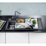 Afwasbak Droogrek Over Gootsteen - Roll-Up Afvoerbakken Voor Keuken Aanrecht - Sink Accessoires - Keuken Essentials - Nieuw Huis - 20 buizen - 45 * 40 cm