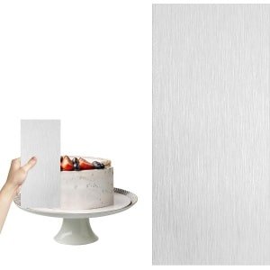 Cake Scraper - Silver Stainless Steel - Cake Spatula - Keuken Accessoires - Bakken - Buttercream - DIY Tools