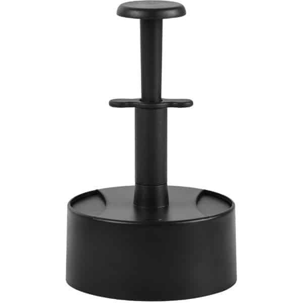 Crrynuo 1 Stuk - Vleespersmachine - Keuken Accessoires - Keuken Hamburger Vlees Rundvlees Maker Grill Burger Patty Schimmel Pers Schimmel - Aluminium Hamburger Pers - Ronde Drukpers Voor Vlees - Zwart - Met Anti-Slip - Voor Thuis En Restaurant