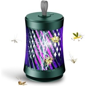 Elektrische Vliegenmepper Insectenverdelger 360 graden - elektronische muggenkiller - USB vliegenval - elektrische muggenverdelger - muggenval elektrisch voor keuken binnen en buiten