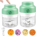 Equivera Hakmolen - Food Processor - Food Chopper - Groentesnijder - Hakmolens - Groente Chopper - Keukensnijder - Etensnijder - Keuken Accessoires