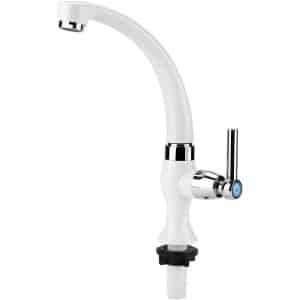 Keuken Faucet - Enkel Type Koud Water Faucet - Plastic Faucet Sink - Flexibele Basin Water Keuken Sink Accessoires - Rechte Handgreep G1/2
