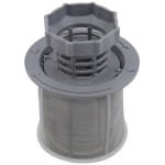 Keuken vaatwasser filter - filter - huishoudelijke vaatwasser filter vuilnet cilinder - vaatwasser accessoires 3-delige set fijn, grof, micro filter - 135 x 80 mm - geschikt voor Exxcel, Logixx, Classixx, Extrlasse en andere vaatwassers