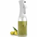 PORTENTUM Olieverstuiver voor Airfryer 300 ml Spray Olie Keuken Anti-Drip, Glasolie met Dispenser Accessoires Friteuse zonder Olie