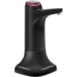 Pomp - waterfles pomp - Elektrische Drinkwaterpomp - Waterpomp voor 5 gallons - USB-C oplaadbare - waterkandispenser - draagbare automatische - Emmertafel met dubbel doel - voor kampeerbenodigdheden - watertafel - keuken - kantoor - picknick - zwart