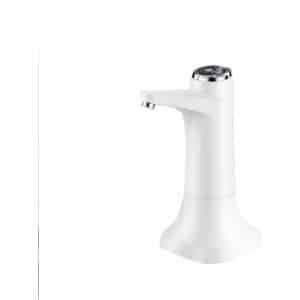 Pomp - waterfles pomp - Elektrische Drinkwaterpomp - Waterpomp voor 5 gallons - USB-C oplaadbare - waterkandispenser - draagbare automatische - Emmertafel met dubbel doel - voor kampeerbenodigdheden - watertafel - keuken - kantoor - picknick - wit