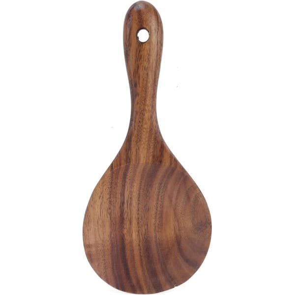 Rijst Paddle Houten Serveerlepel - Koken Spatel - Hout Turner Keukengerei Voor Niet Stick Kookgerei - Keuken Accessoires