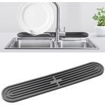 Silicone Drain Mat - Drainer Organizer - Keuken Sink Accessoire - 43 x 8 cm