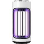 Witte USB-muggenverdelger - 360° UV-muggenverdelger - Muggenafweermiddel voor in de keuken - Muggenafweermiddel voor op de werkbank in het restaurant - Oplaadbare elektrische muggenverdelger