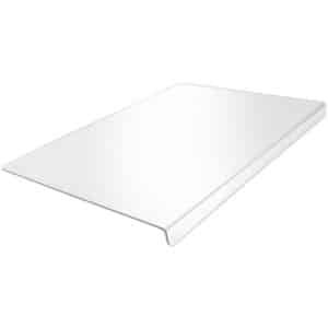 Ynkkvre-Transparante Acryl Snijplank met Rand - Voedselveilig & Antislip - Duurzaam, Multifunctioneel voor Groenten, Brood, Pizza en Cakes - Keuken Accessoire