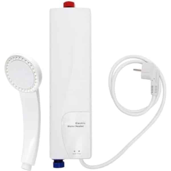 220V 3000W Elektrische Tankloze Boiler - Direct Warmwater Met Douchekop En Slang - Ideaal Voor Keuken En Badkamer (Energie-efficiëntieklasse A++)