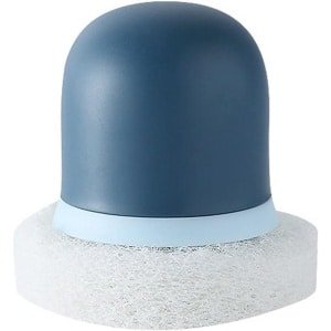 6 stuks keuken vaatwasser borstel handborstel met handvat spons borstel keuken reiniging gereedschap accessoires-kleur: blauw