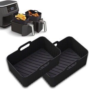 Airfryer Accessoires 2 Stuks - Voor Ninja Foodi Max Dual Zone AF400EU AF300EU - Praktische Hulp in de Keuken