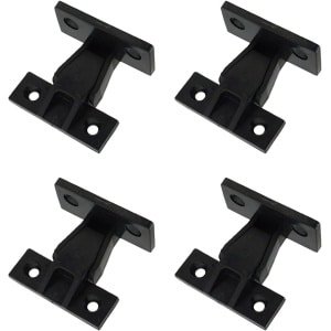 Allecto Plus - Binnenhuismeubel Fit Clips - 4 paar - Montagebeslag - Bevestigingsclips - Push in Keuken Accessoires - 20kg Draagkracht
