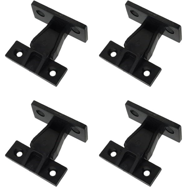 Allecto Plus - Binnenhuismeubel Fit Clips - 4 paar - Montagebeslag - Bevestigingsclips - Push in Keuken Accessoires - 20kg Draagkracht