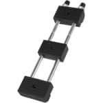 Allecto Plus - Verstelbare Slijpsteen Houder voor Keukenmessen - Antislip Basis - Professioneel Keuken Accessoire met Olie Steen - Slijpsteen Houder met Instelbare Grootte