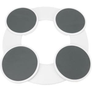 Allecto plus - Draaibaar Platform Serveerplaat voor Keuken - 360 Graden Draaifunctie - Handmatig Draaibaar Dienblad - Ronde Serveerplaat voor Aanrecht - Eettafel Accessoire met Draaifunctie