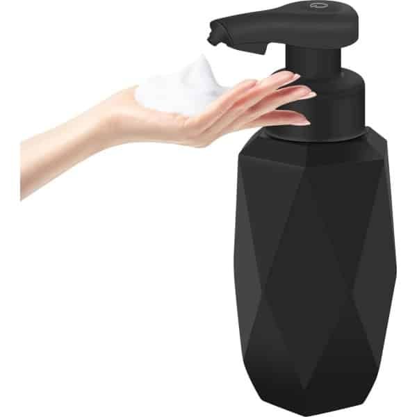 Automatische hars schuimzeepdispenser IPX5 waterdicht - elektrische zeepdispenser - diamantsnij-design - keuken badkamer hotel