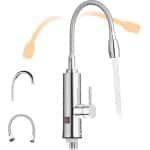 Elektrische Waterkraan met Doorstroomboiler - Direct Warm Water voor Keuken, Badkamer en Camping