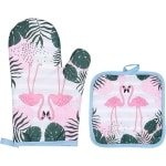 Hittebestendige Ovenhandschoenen en Pannenlappen Set - Keuken Accessoires voor Koken en Barbecue