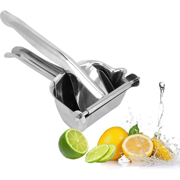 Juicer, 304 Rvs Handmatige Squeezer Lekvrije Slijtvaste Hoge Efficiëntie Comfortabele Handvat Juicer Keuken Accessoires