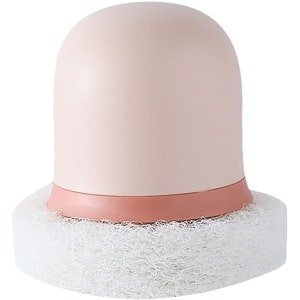 Keuken afwasborstel Handborstel Spongeborstel met handvat Keukenreinigingsgereedschap Accessoires - Kleur: Roze
