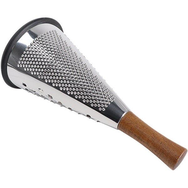 Keukenrasp - Handrasp - Handrasp kaas - Handrasp fijn - Citroenrasp - RVS - Kaas raspen - Keukengerei - Keuken accessoires - keukenrasp met handvat - 3 zijdig - Kaasrasp - 24CM - Zilver