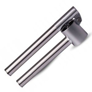 Kitchentools Knoflookpers - aluminium - 16 cm - Knoflookpersen - keuken hulp accessoires