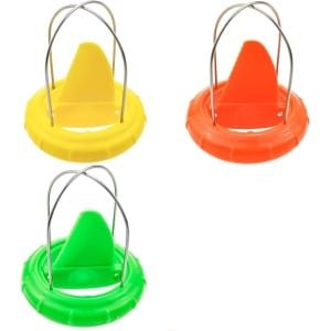Kiwi schiller - 3 Stuks - Kiwi Mes - Handmatige Snijmachine - Kiwi Schilmes - Keuken Accessoires - Keuken Tool - Snijder - Vruchten Separator Peeling - Dunschiller - Kiwi Cutter / Dicer - Dunschiller Slicer - 7×7.5cm - Groen, geel, oranje
