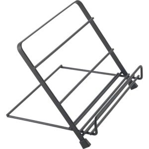 Kookboekhouder - Staal Zwart met Handige Stand - Keuken Accessoire