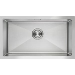 LOMAZOO Capri RVS Keuken Spoelbak - Elegant & Ruim - Onderhoudsvriendelijk - Inclusief Accessoires - 70 x 40 cm