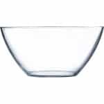 Luminarc salade schaal - glas - 28 cm - rond - serveerkom - keuken accessoires